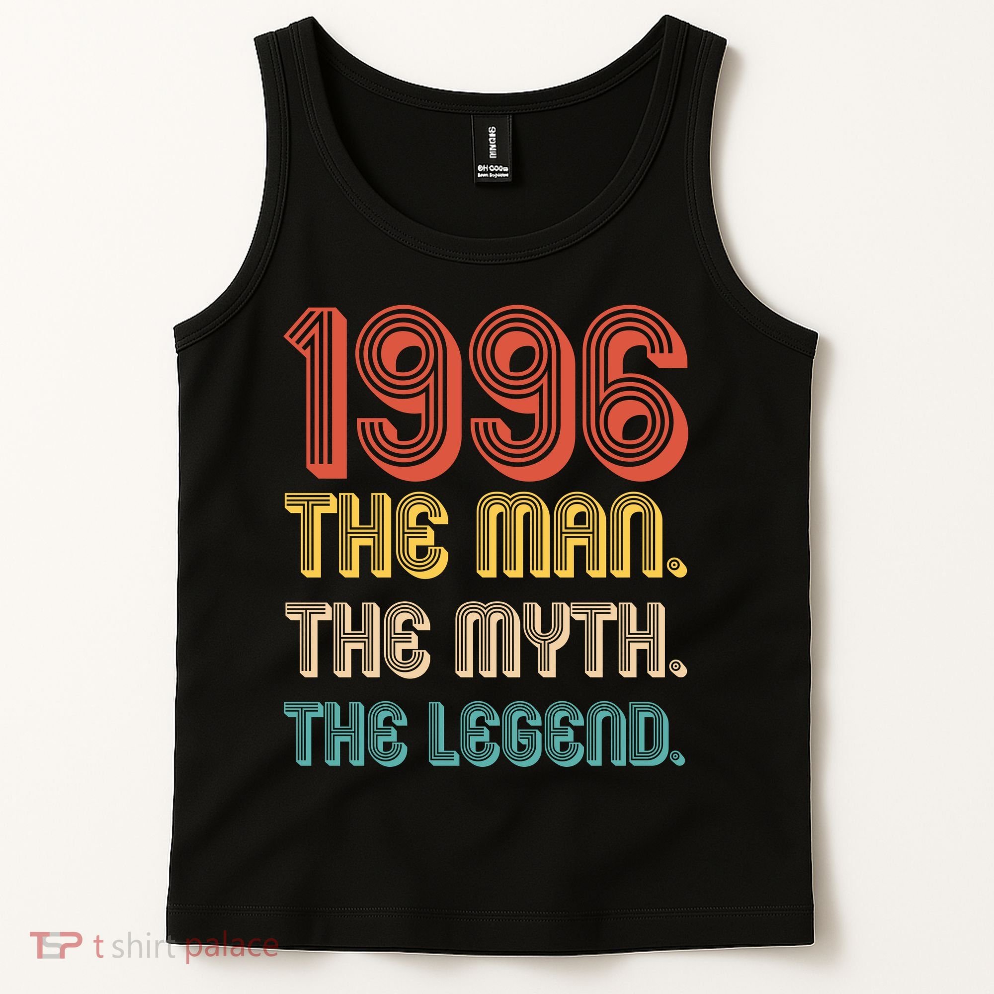 30th Birthday 1996 The Man Myth The Legend Tank Top