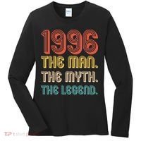 30th Birthday 1996 The Man Myth The Legend Women's Long Sleeve Shirt thumb 0