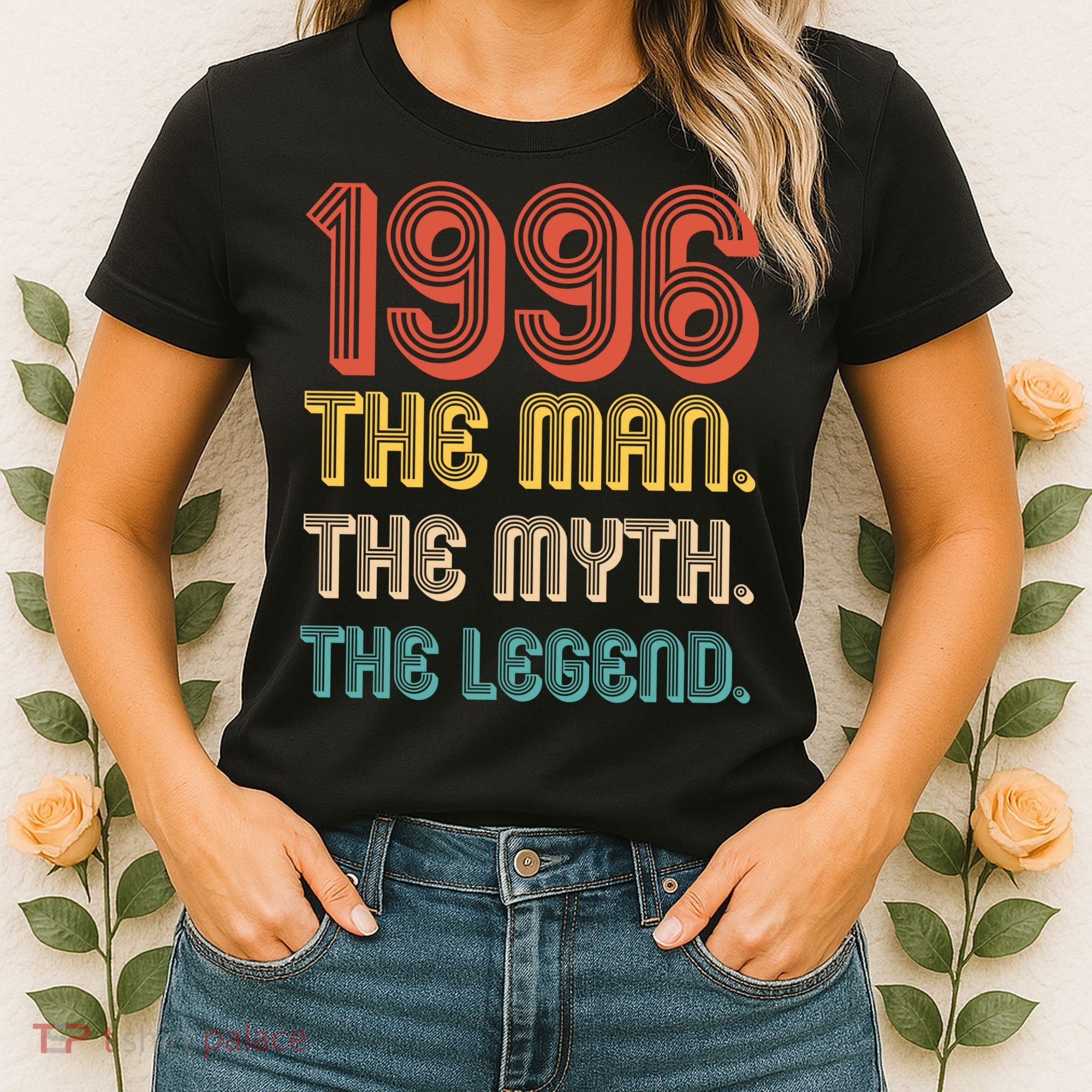 30th Birthday 1996 The Man Myth The Legend Women's T-Shirt