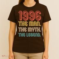 30th Birthday 1996 The Man Myth The Legend T-Shirt thumb 4