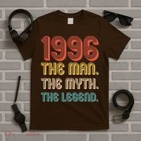30th Birthday 1996 The Man Myth The Legend T-Shirt thumb 5