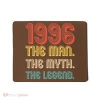 30th Birthday 1996 The Man Myth The Legend Mousepad thumb 0