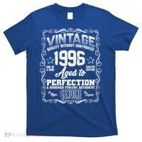 30th Birthday 1996 Vintage Quality Without Compromise Aged To Perfection Genuine T-Shirt thumb 0