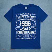 30th Birthday 1996 Vintage Quality Without Compromise Aged To Perfection Genuine T-Shirt thumb 5