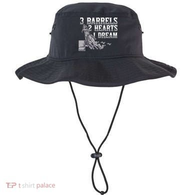 3 Barrels 2 Hearts 1 Dream Horse Barrel Racing Bucket Hat