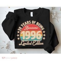 30th Birthday 30 Years Of Being Awesome 1996 Limited Edition Sweatshirt thumb 2