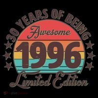 30th Birthday 30 Years Of Being Awesome 1996 Limited Edition Coffee Mug thumb 5