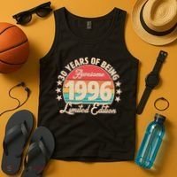 30th Birthday 30 Years Of Being Awesome 1996 Limited Edition Tank Top thumb 4