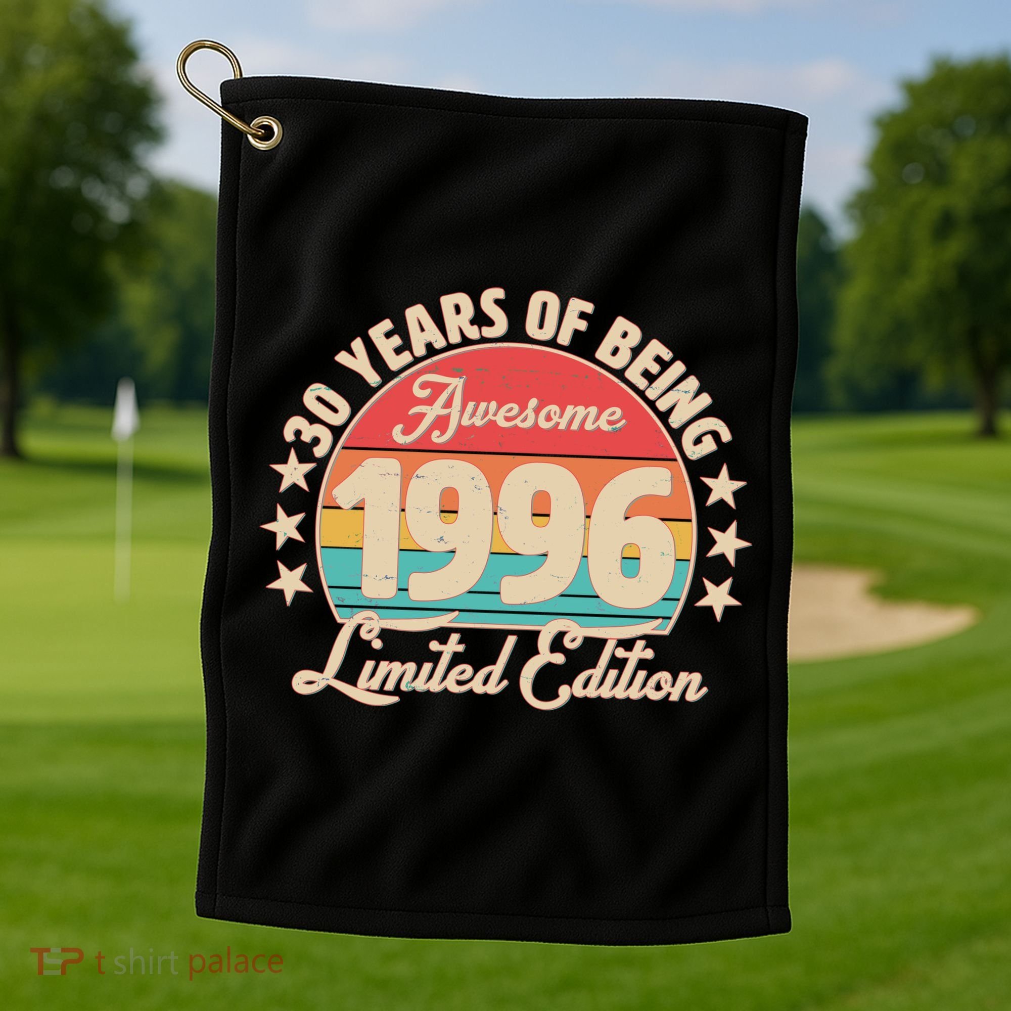 30th Birthday 30 Years Of Being Awesome 1996 Limited Edition Golf Towel