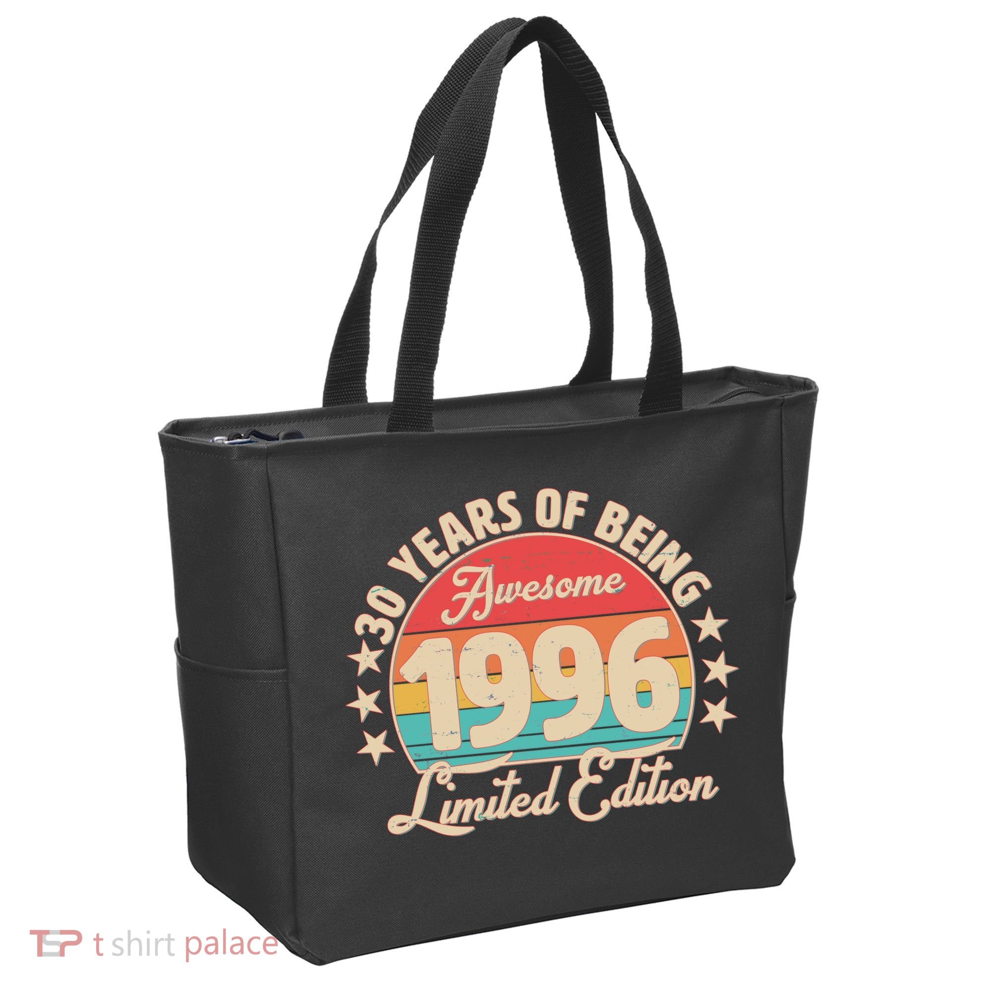30th Birthday 30 Years Of Being Awesome 1996 Limited Edition Tote Bag