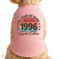 30th Birthday 30 Years Of Being Awesome 1996 Limited Edition Doggie Tank thumb 0