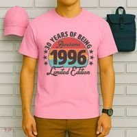 30th Birthday 30 Years Of Being Awesome 1996 Limited Edition T-Shirt thumb 6