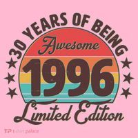 30th Birthday 30 Years Of Being Awesome 1996 Limited Edition Coaster thumb 2