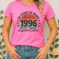 30th Birthday 30 Years Of Being Awesome 1996 Limited Edition Women's T-Shirt thumb 2