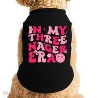 3rd Birthday 3 Year Old Bday In My Threenager Era Doggie Tank thumb 0