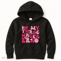 3rd Birthday 3 Year Old Bday In My Threenager Era Kids Hoodie thumb 0