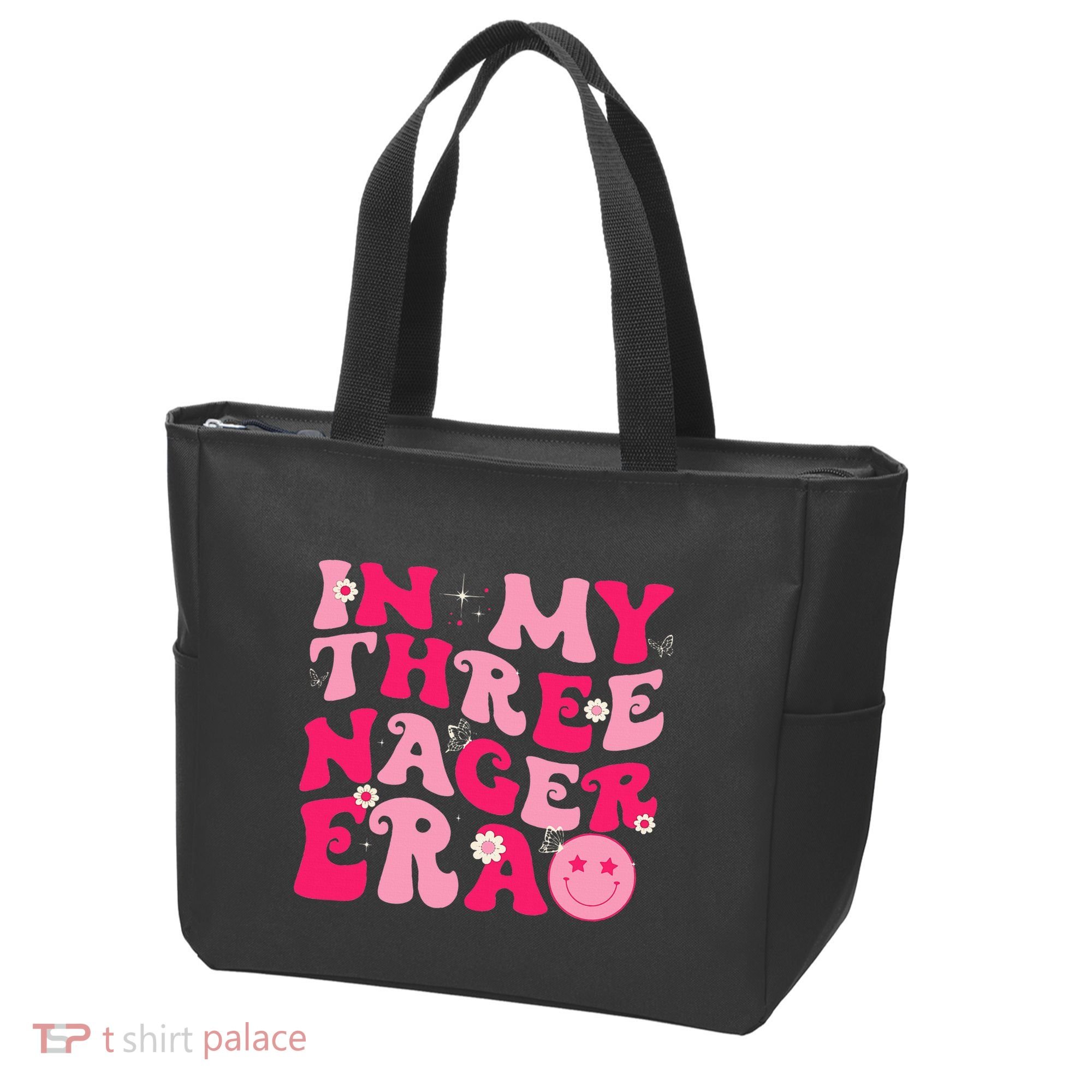 3rd Birthday 3 Year Old Bday In My Threenager Era Tote Bag