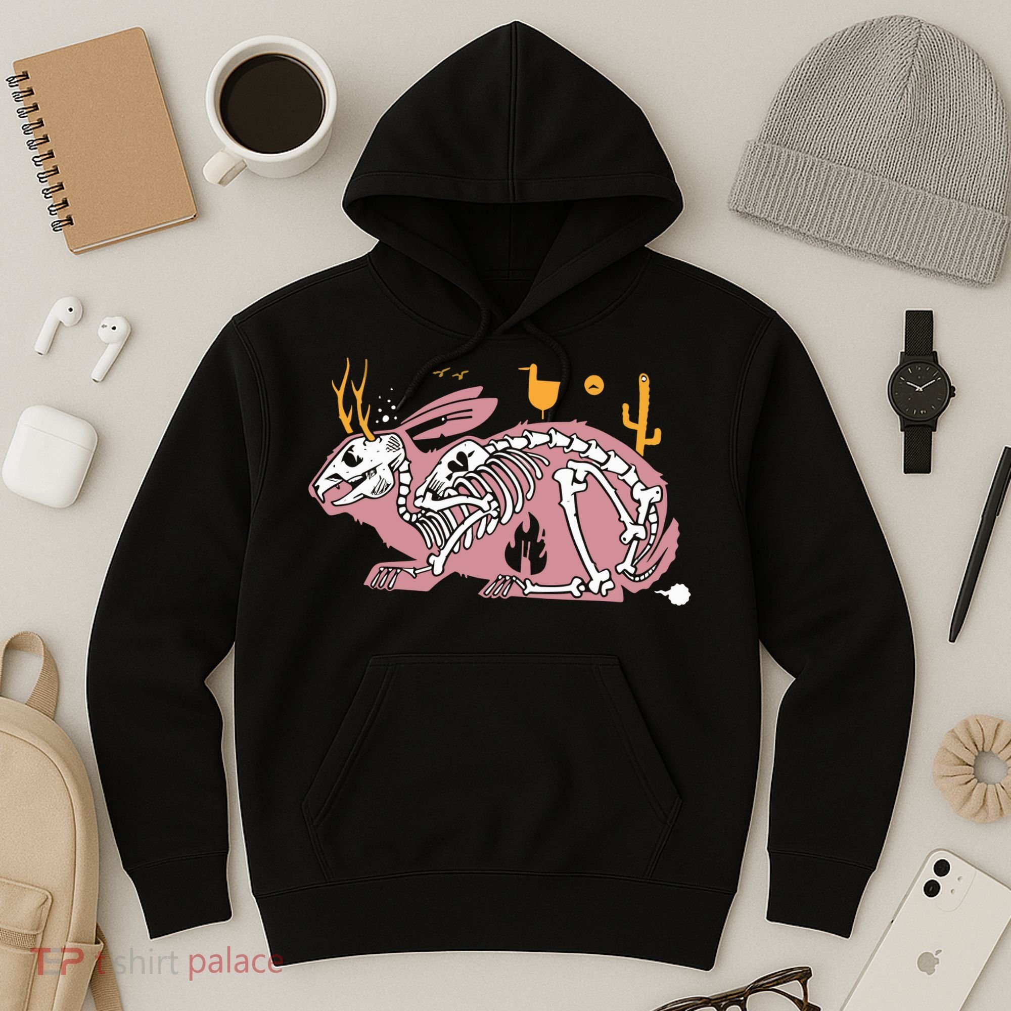 303 Boards 303 X Jeremy Fish Jackalope Hoodie