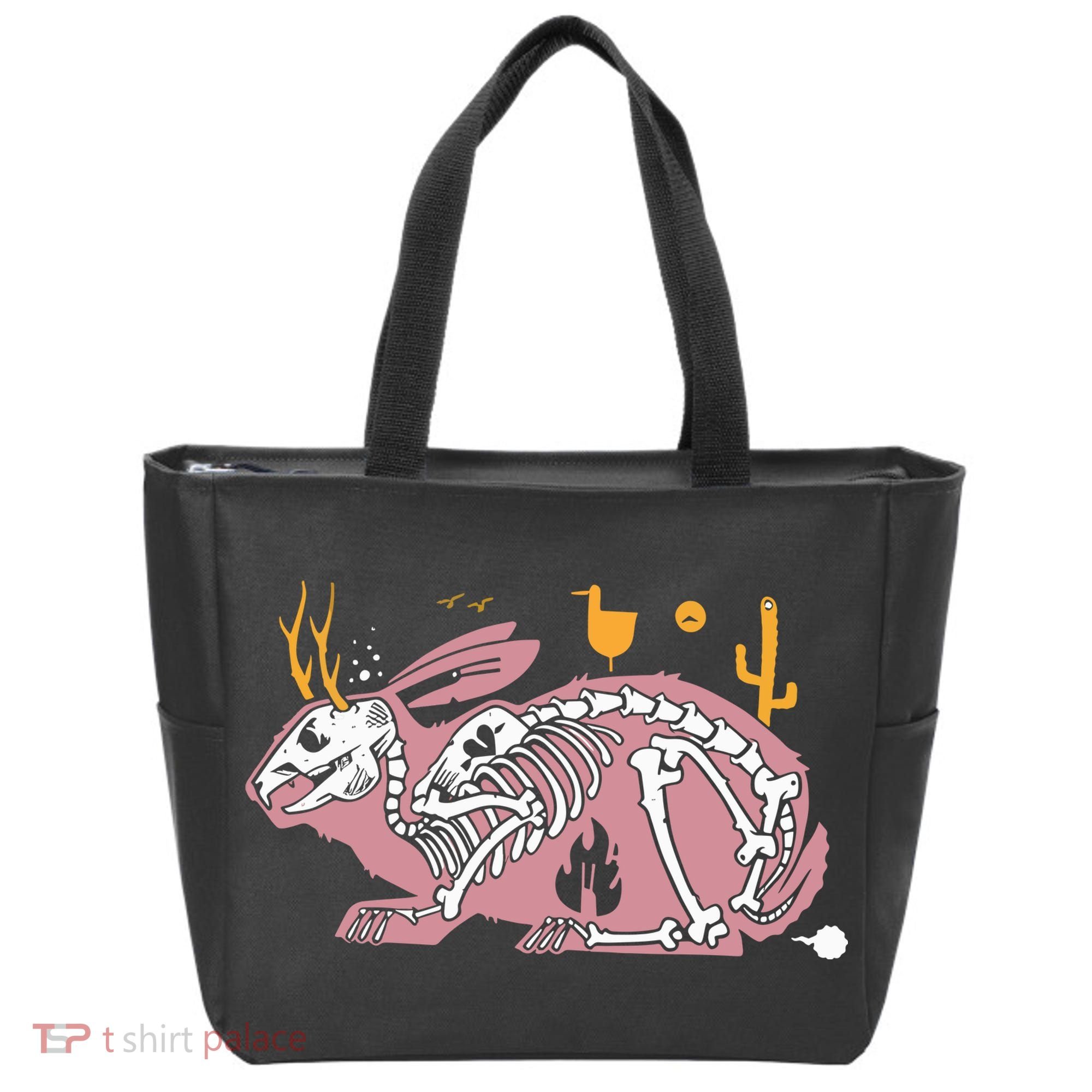 303 Boards 303 X Jeremy Fish Jackalope Tote Bag
