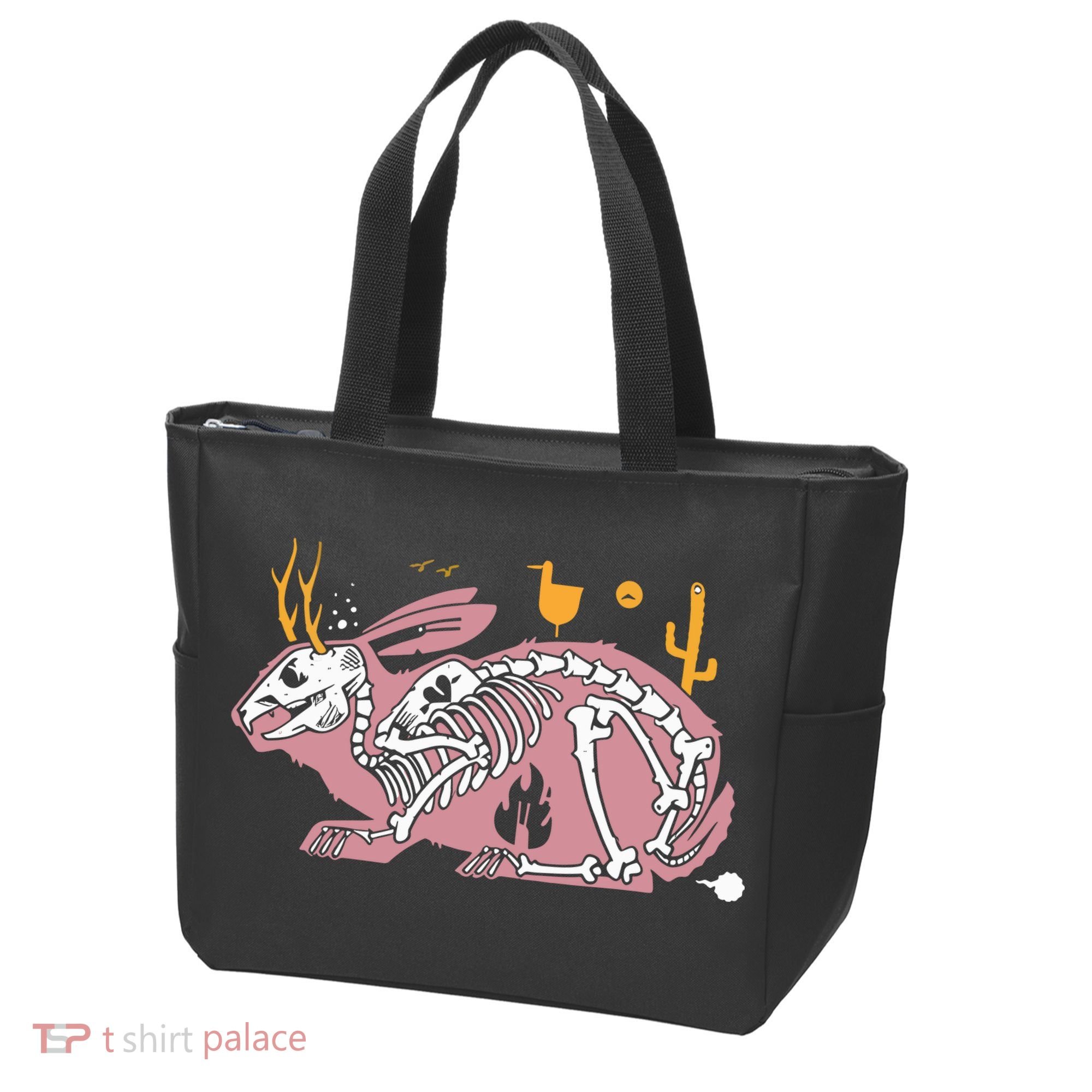 303 Boards 303 X Jeremy Fish Jackalope Tote Bag