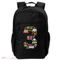 3rd Birthday 3 Year Old Transportation Cars Fire Truck Backpack thumb 0