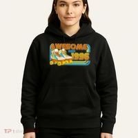 30th Birthday Awesome Since 1996 Retro Roller Skates  Hoodie thumb 5