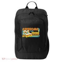 30th Birthday Awesome Since 1996 Retro Roller Skates  City Backpack thumb 0