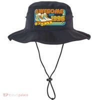 30th Birthday Awesome Since 1996 Retro Roller Skates  Bucket Hat thumb 0