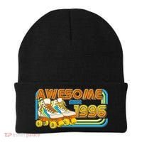 30th Birthday Awesome Since 1996 Retro Roller Skates  Beanie thumb 0