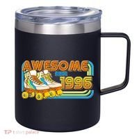 30th Birthday Awesome Since 1996 Retro Roller Skates  12oz Stainless Steel Coffee Mug thumb 0