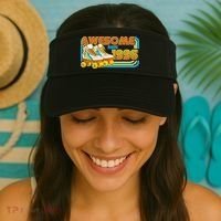 30th Birthday Awesome Since 1996 Retro Roller Skates  Visor thumb 2