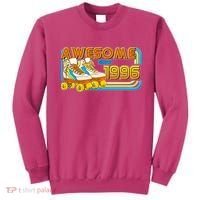 30th Birthday Awesome Since 1996 Retro Roller Skates  Sweatshirt thumb 0