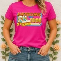 30th Birthday Awesome Since 1996 Retro Roller Skates  Women's T-Shirt thumb 2