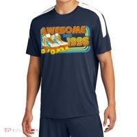 30th Birthday Awesome Since 1996 Retro Roller Skates  Sport-Tek Competitor United Soccer Jersey thumb 0