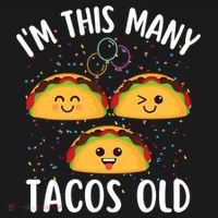 3rd Birthday Boy & Girl Taco Lover I'm This Many Tacos Old Hoodie thumb 7