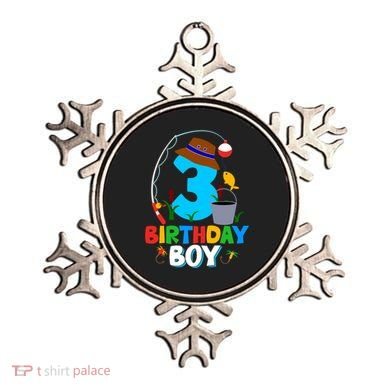 3rd Birthday Boy Fishing Fish Bday Party Decorations Ornament