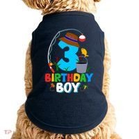 3rd Birthday Boy Fishing Fish Bday Party Decorations Doggie Tank thumb 0