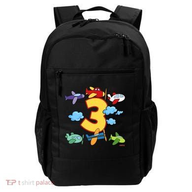 3rd Birthday Boy Airplane Pilot 3 Years Birthday Backpack