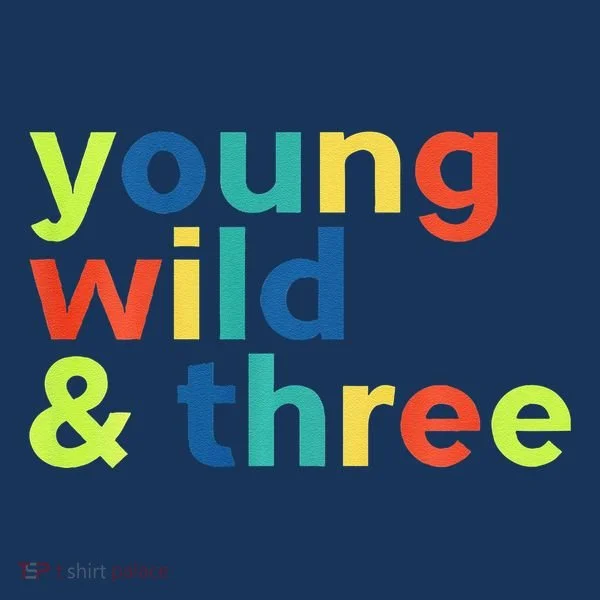 3rd Birthday Boy Funny Young Wild & Three Bucket Hat