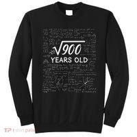 30 Birthday Boy Men Son Him Girl Funny Math 30th Birthday Sweatshirt thumb 0