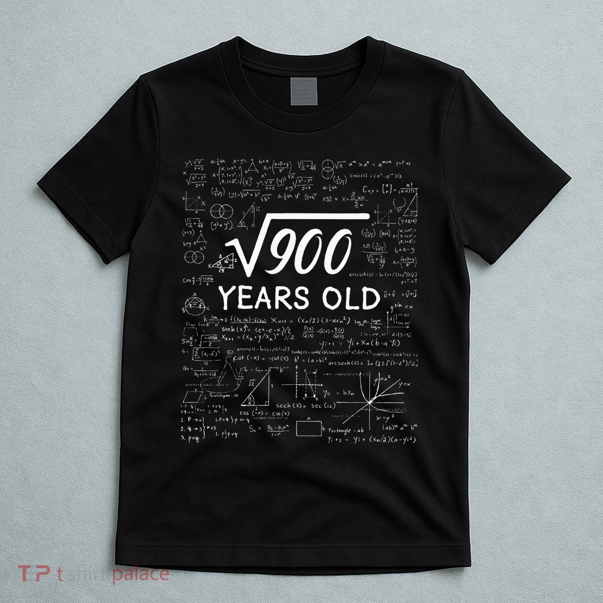 30 Birthday Boy Men Son Him Girl Funny Math 30th Birthday T-Shirt