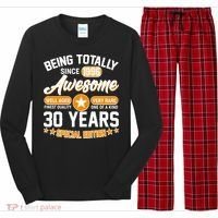 30th Birthday Being Totally Awesome Since 1996 Special Edition  Long Sleeve Pajama Set thumb 0
