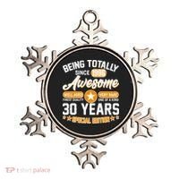 30th Birthday Being Totally Awesome Since 1996 Special Edition  Ornament thumb 0
