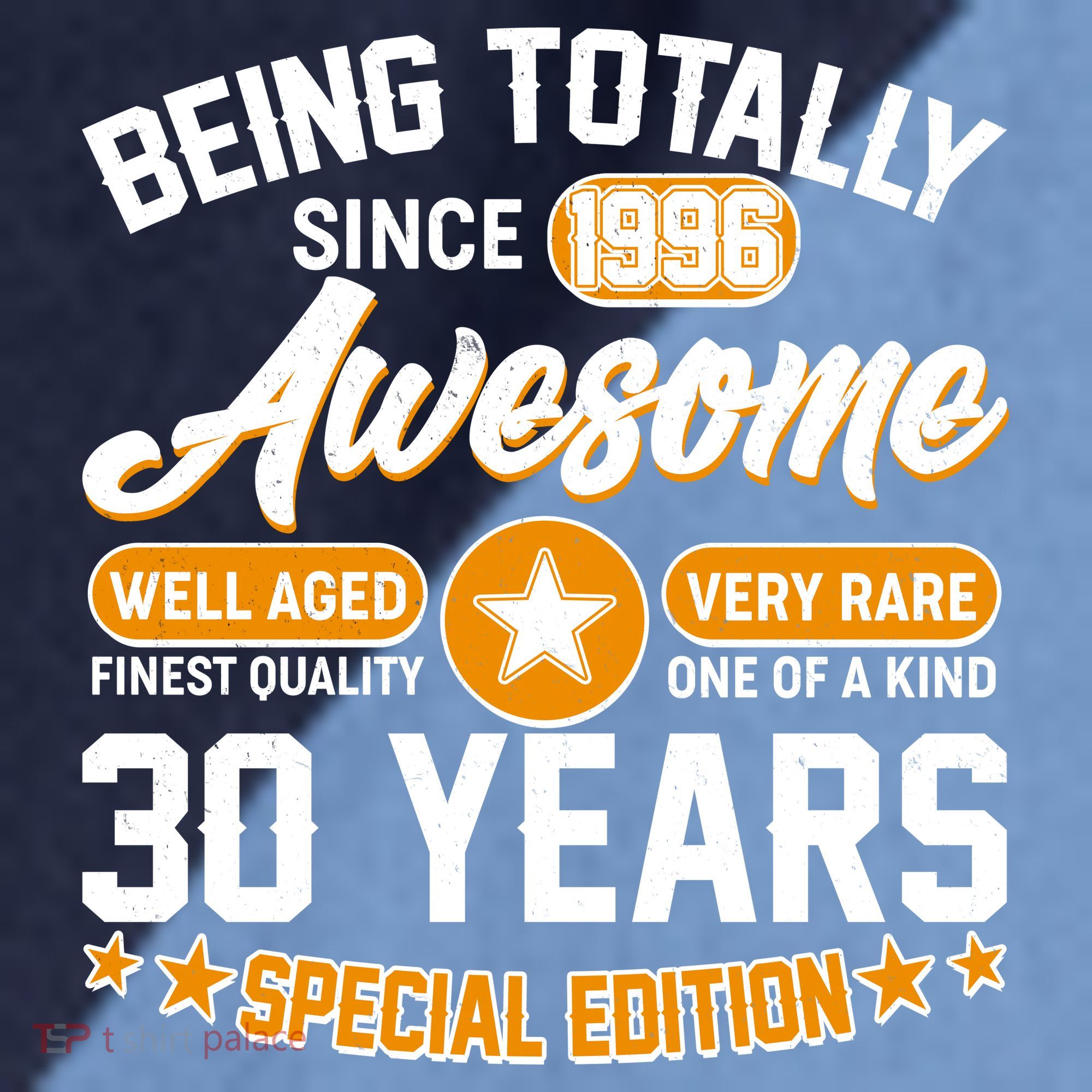 30th Birthday Being Totally Awesome Since 1996 Special Edition  Raglan Baseball Sleeve Shirt
