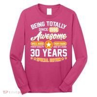 30th Birthday Being Totally Awesome Since 1996 Special Edition  Long Sleeve Shirt thumb 0