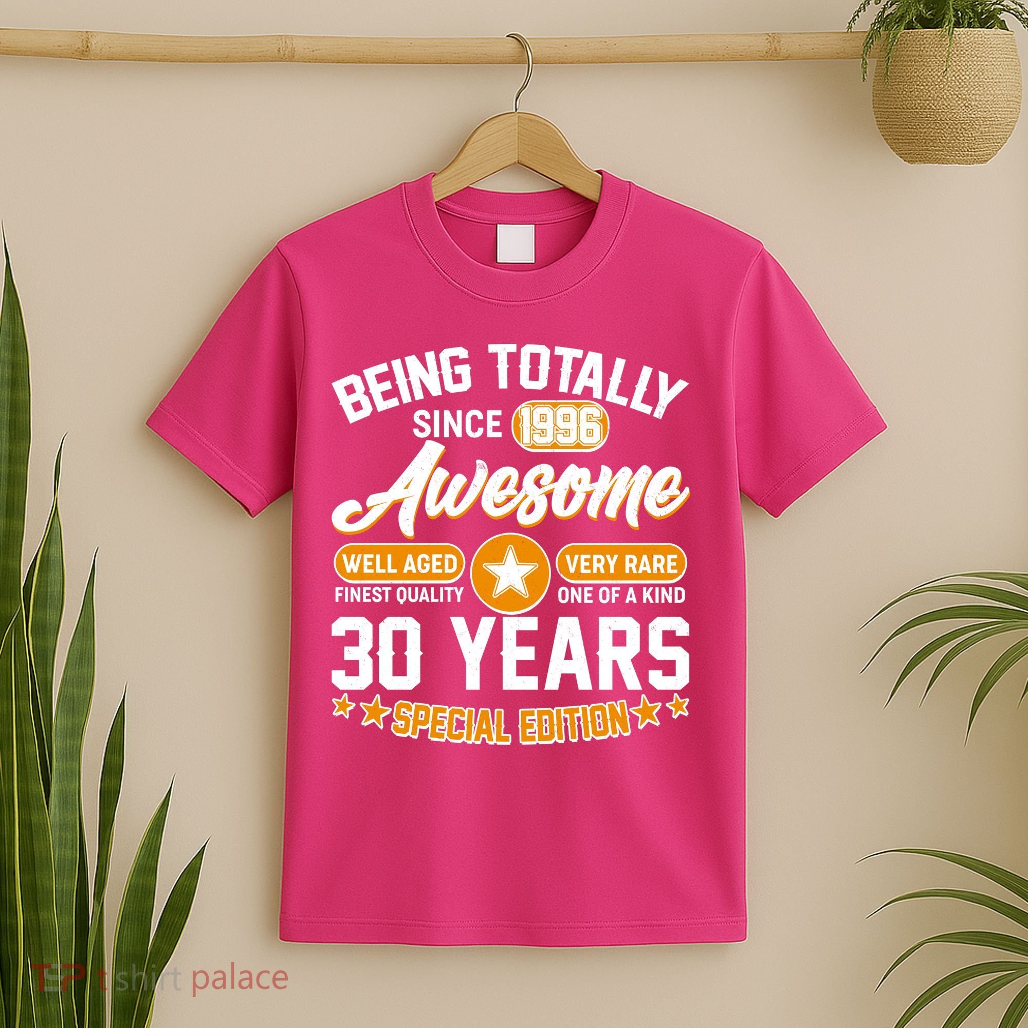 30th Birthday Being Totally Awesome Since 1996 Special Edition  T-Shirt