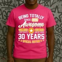 30th Birthday Being Totally Awesome Since 1996 Special Edition  T-Shirt thumb 3