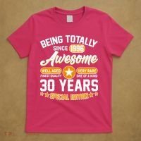 30th Birthday Being Totally Awesome Since 1996 Special Edition  T-Shirt thumb 5