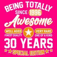 30th Birthday Being Totally Awesome Since 1996 Special Edition  Mousepad thumb 1