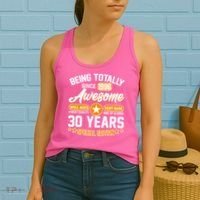 30th Birthday Being Totally Awesome Since 1996 Special Edition  Women's Tank Top thumb 2